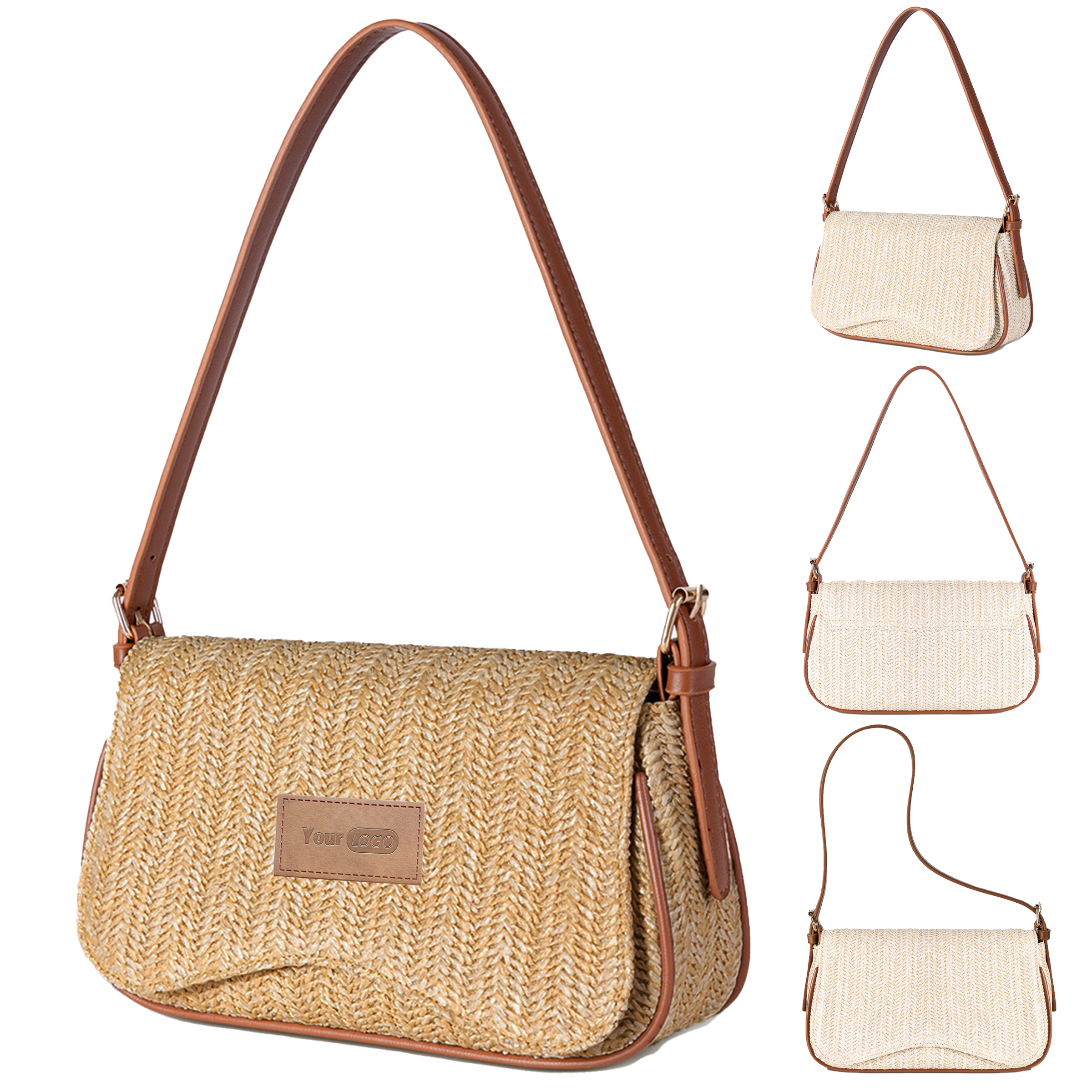 Straw Fashion Women's Shoulder Bag 4