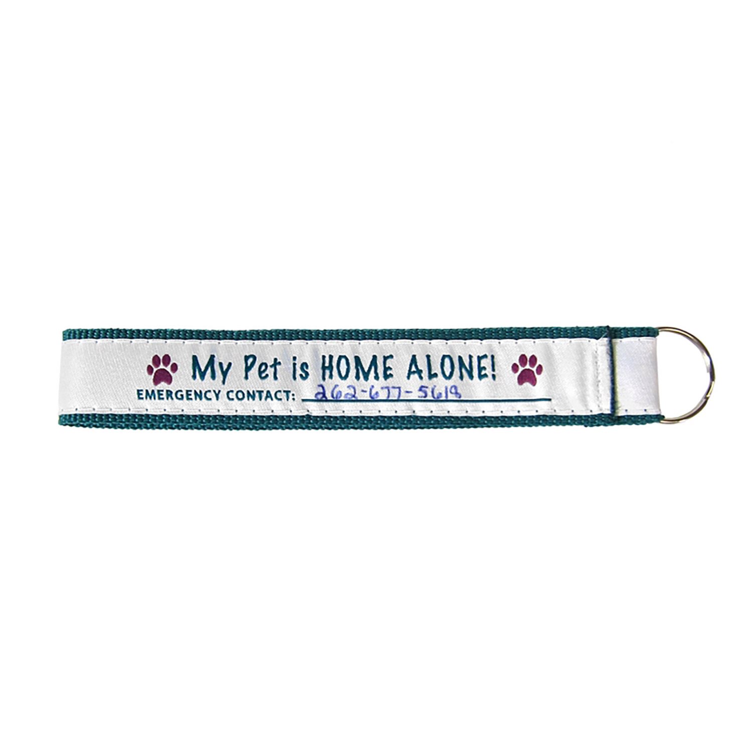 My Pet Is Home Alone Key Strap - "Elite" Weave 12