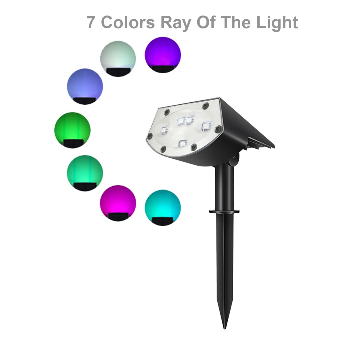 2-in-1 LED Brightness Wireless solar Lights Outdoor For Guar 2