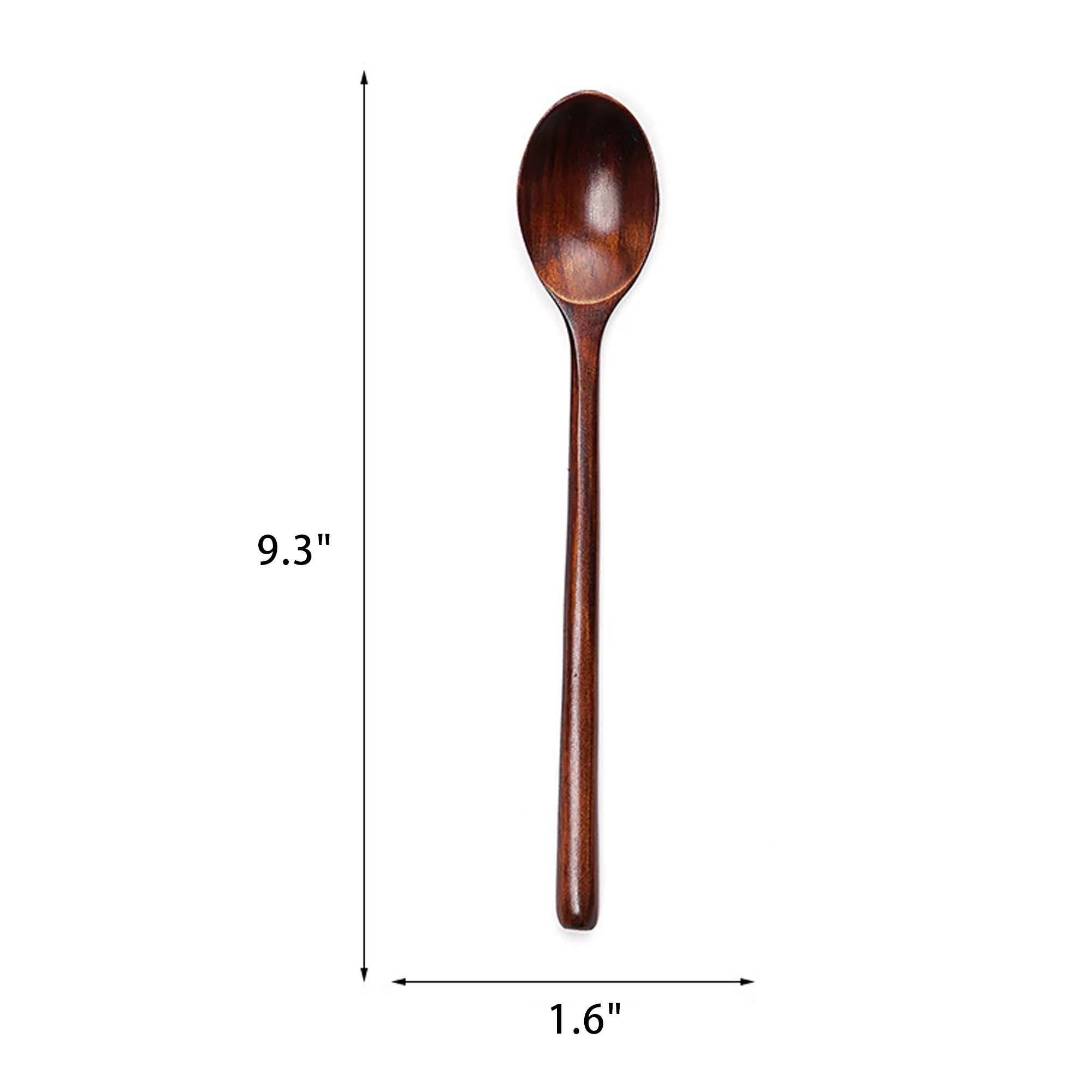 Wooden Long Handle Stirring Spoon 2
