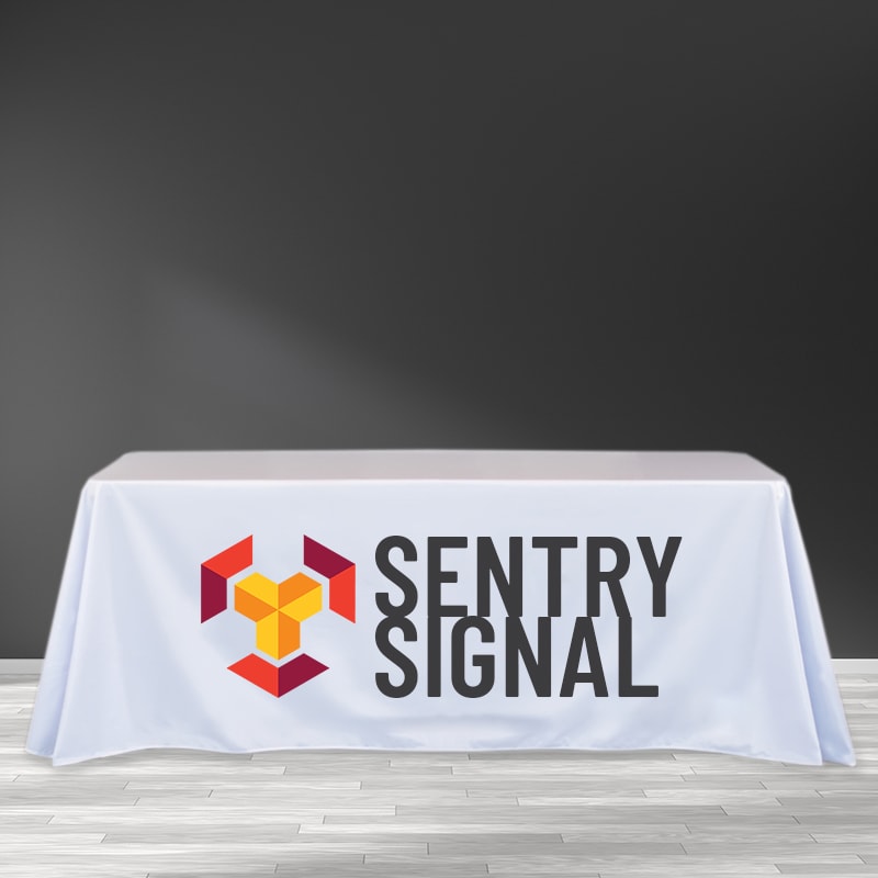 8FT Trade Show Table Cover - Full Color Imprint 14
