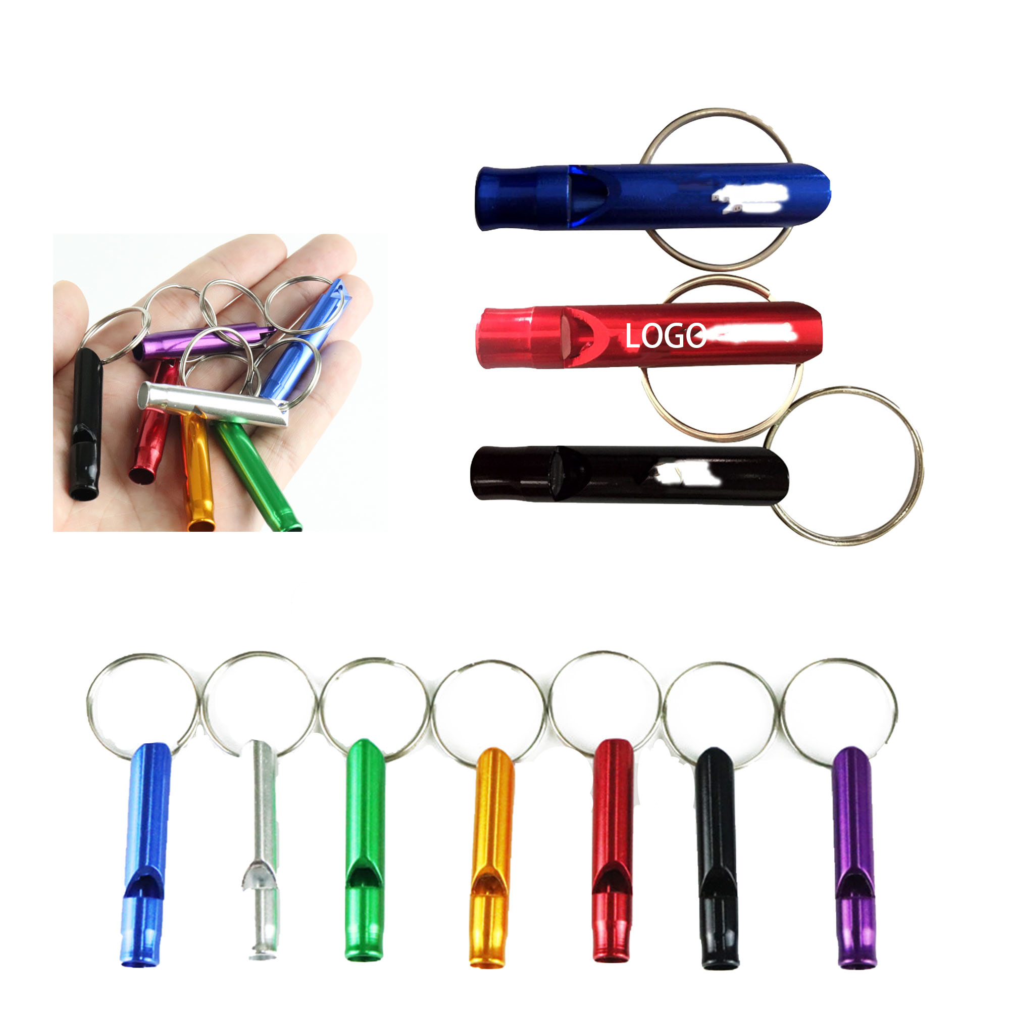 Aluminum Alloy Mini Whistle 5