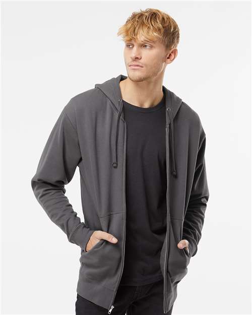 Unisex Midweight Full-Zip Hooded Sweatshirt - SS4500Z 137