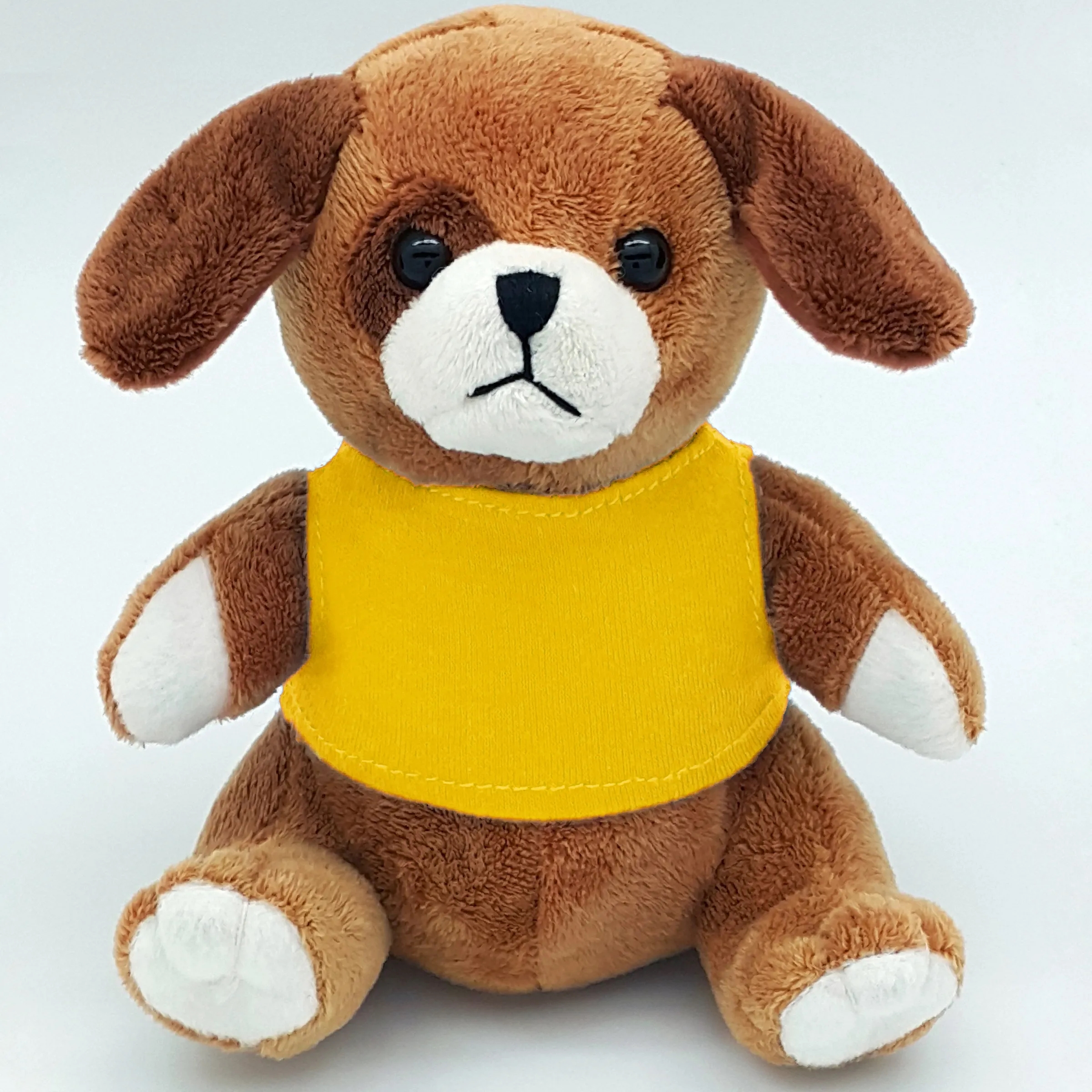 6" Beanie Dog with Embroidered Eyes 7