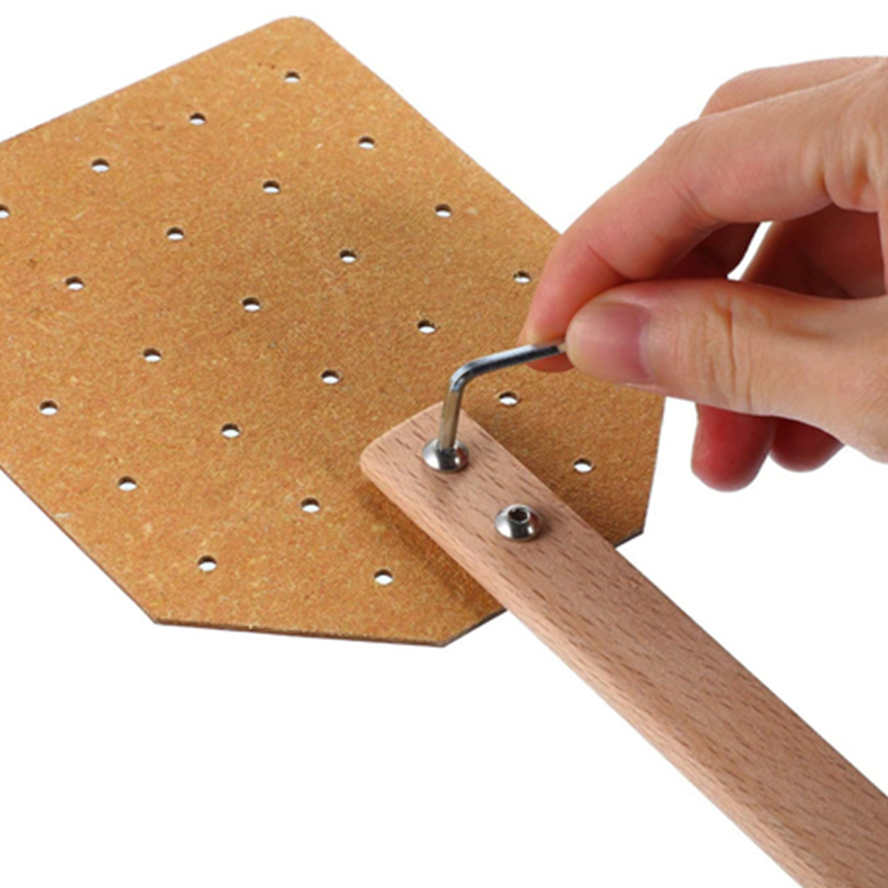 Leather Fly Swatter Mosquito Swatter 5
