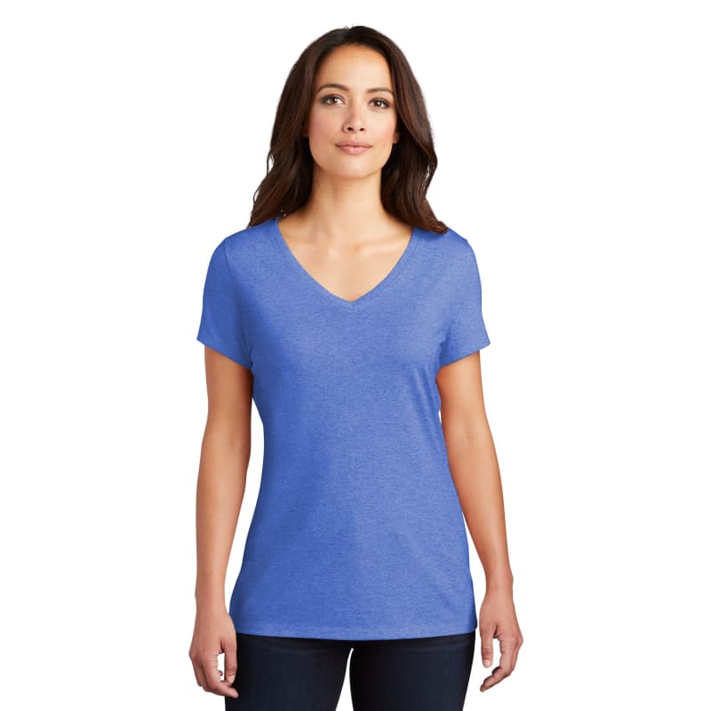 District Women's Perfect Tri V-Neck Tee. 84