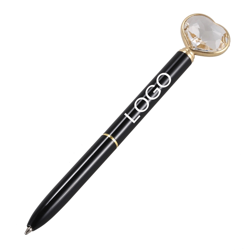 Heart Shape Crystal Diamond Ballpoint Pen 8