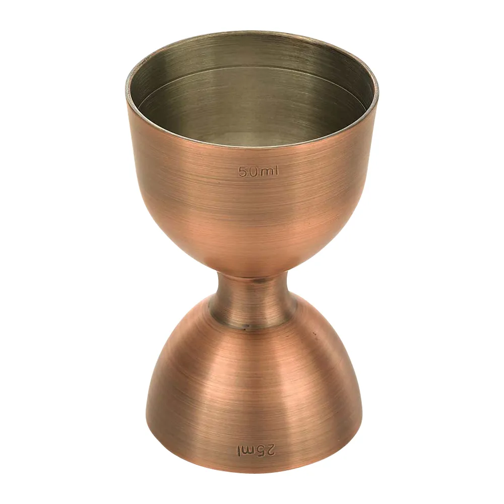 25 x 50ml. Straight Rim Bell Jigger 9