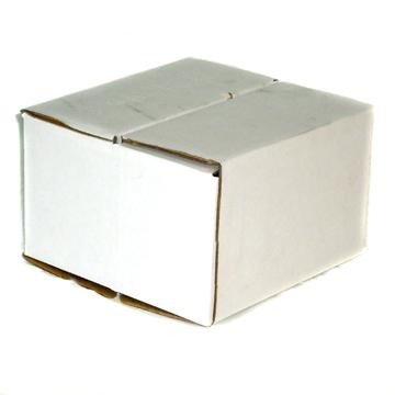 4 Piece White Gift Box 7 25" x 4 5" x 7 25" Inserted