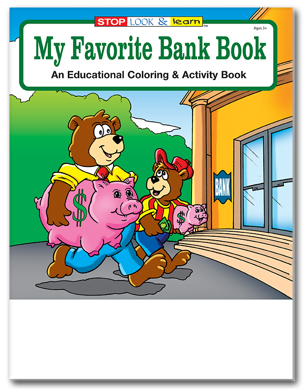 COLORING BOOK - My Favorite Bank Coloring & Activity Book 2