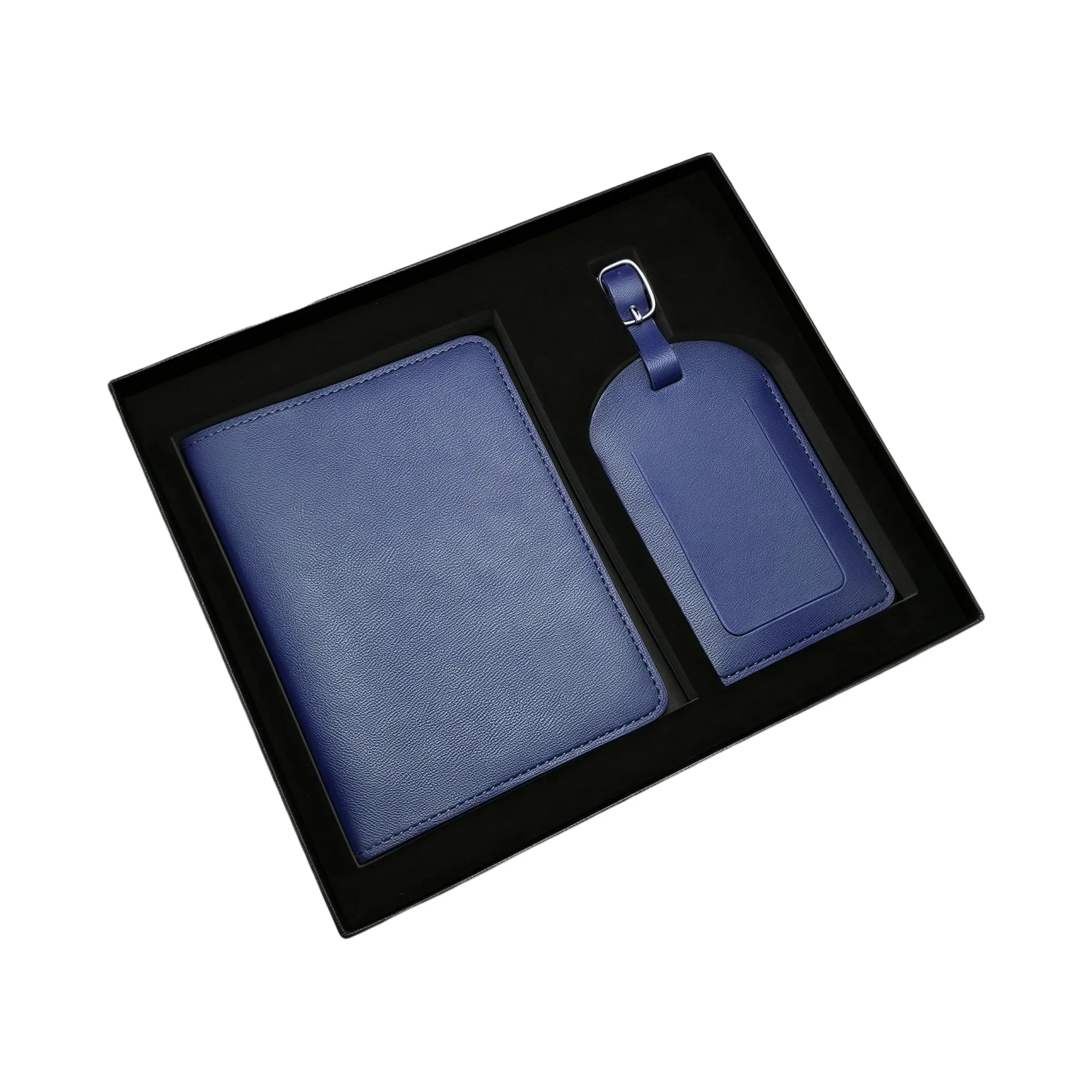 PU Leather Passport Case & Luggage Tag Set 9