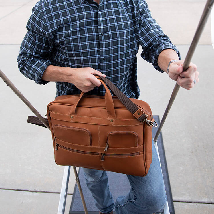 Cima - Leather Brief Case 4
