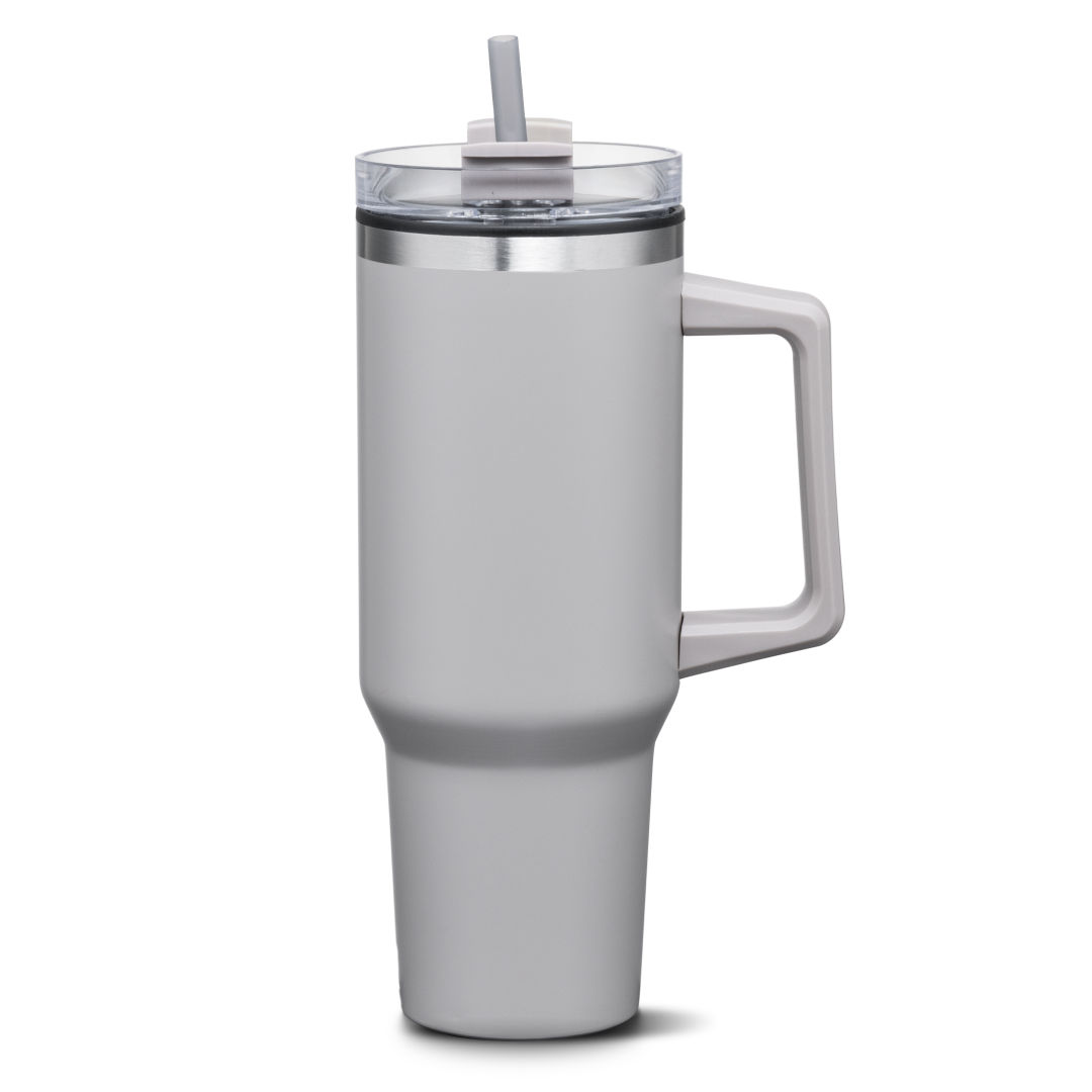 Benidorm Handle Travel Mug w/Straw - 40oz 13