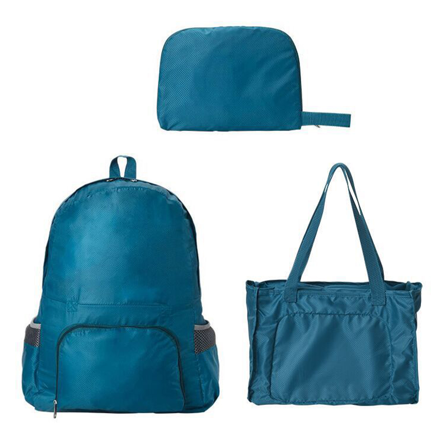 2-in-1 Foldable Backpack Tote Bag 8