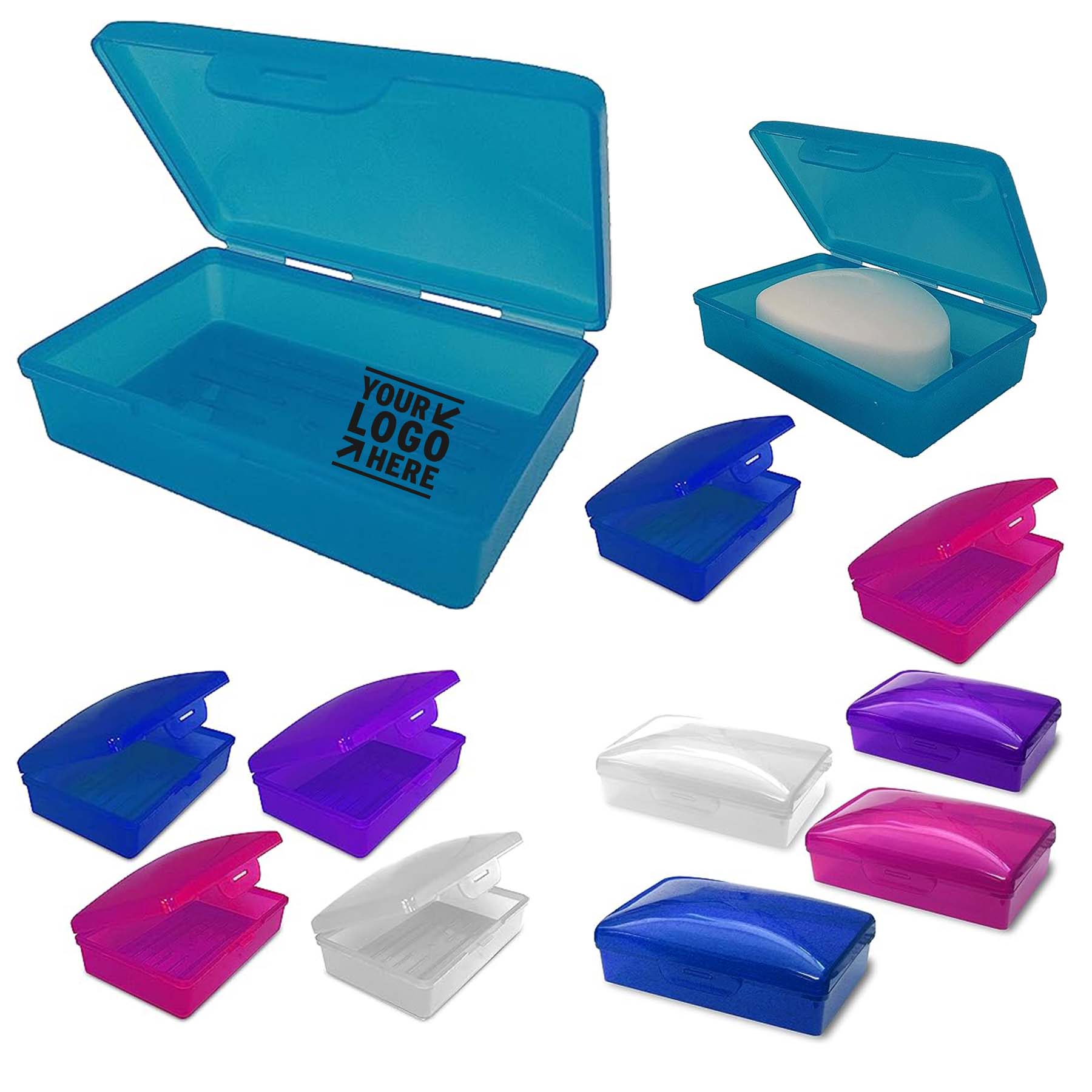 Travel Portable Heavy Duty Plastic Soap Box
