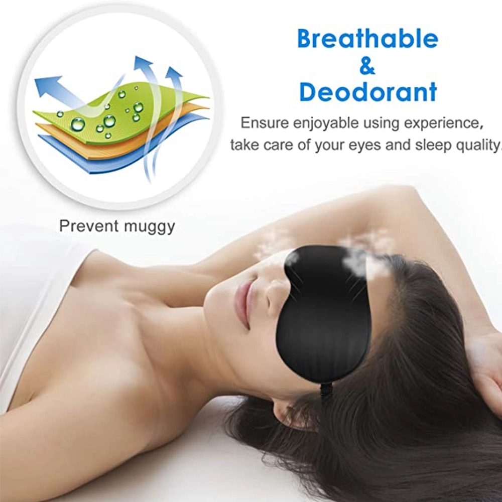 3D Contoured Cup Sleeping Mask & Blindfold 6