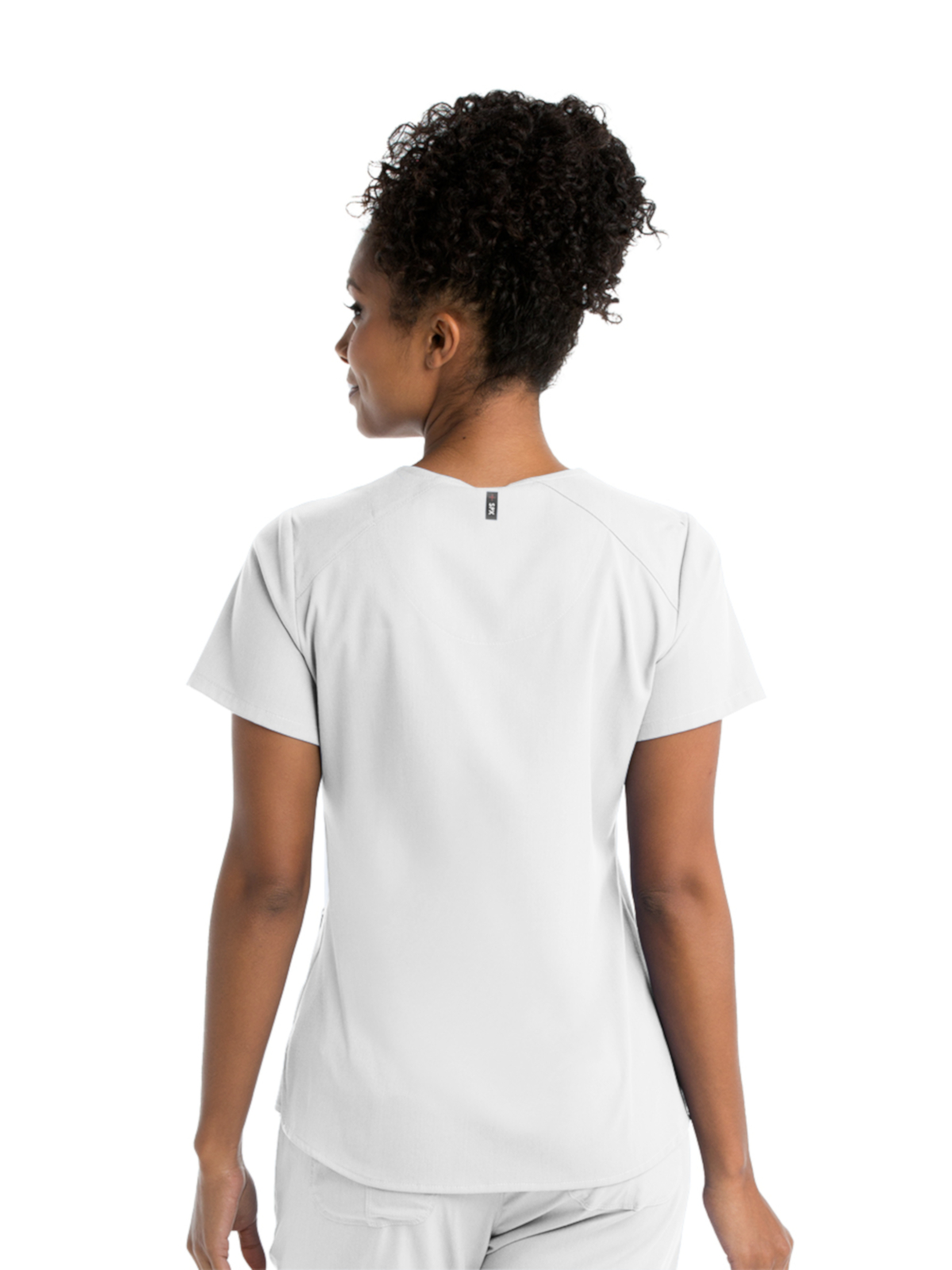 Grey's Anatomy Spandex Stretch - Women's Four-Pocket V-Neck Emma Scrub Top 63