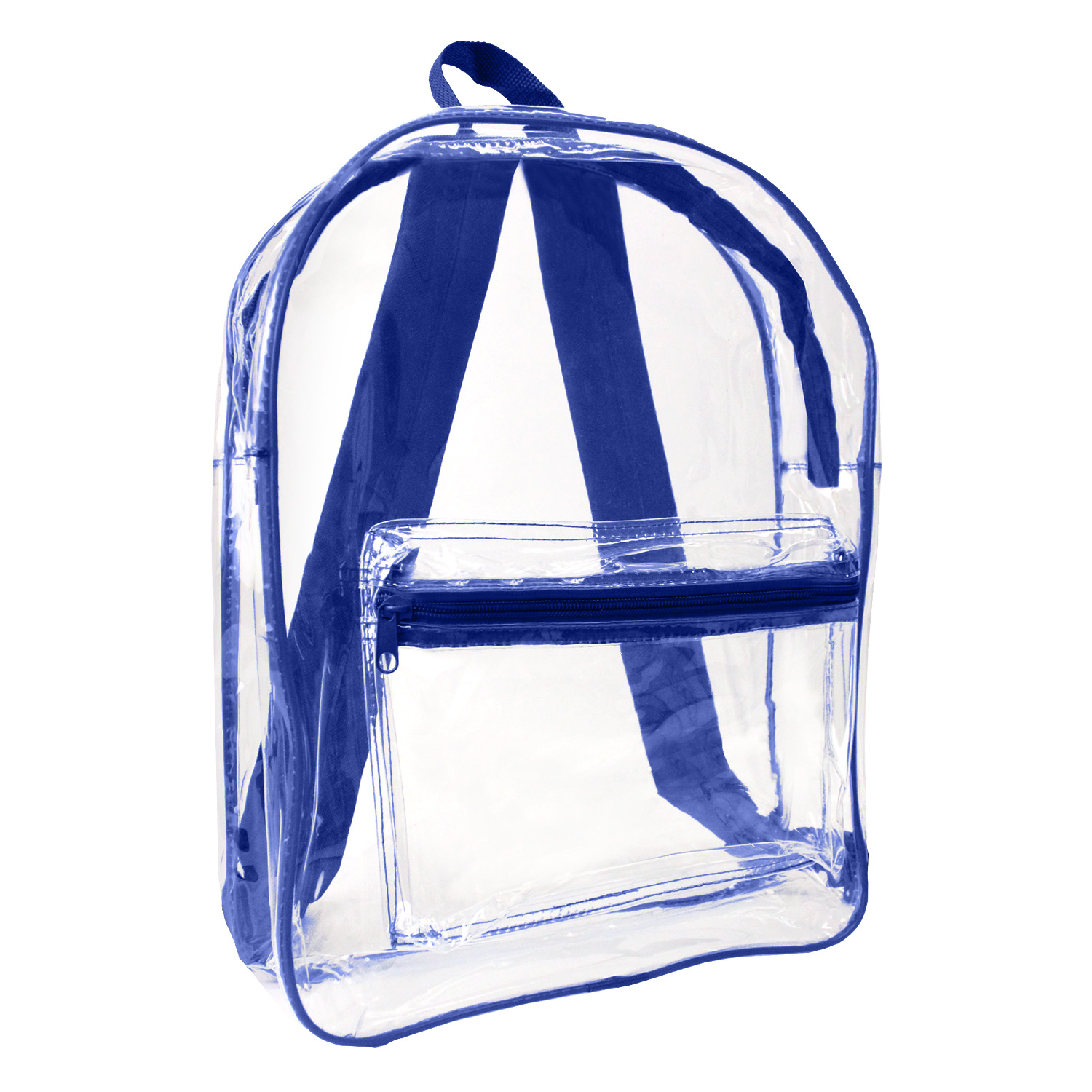 New & Improved Clear Zipper Backpack 1