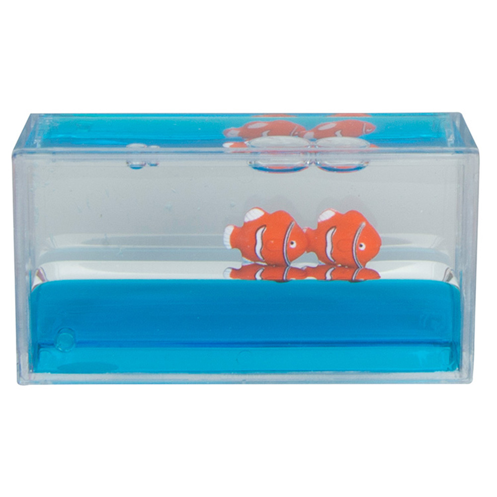 Mini Clownfish Liquid Wave Paperweight 6