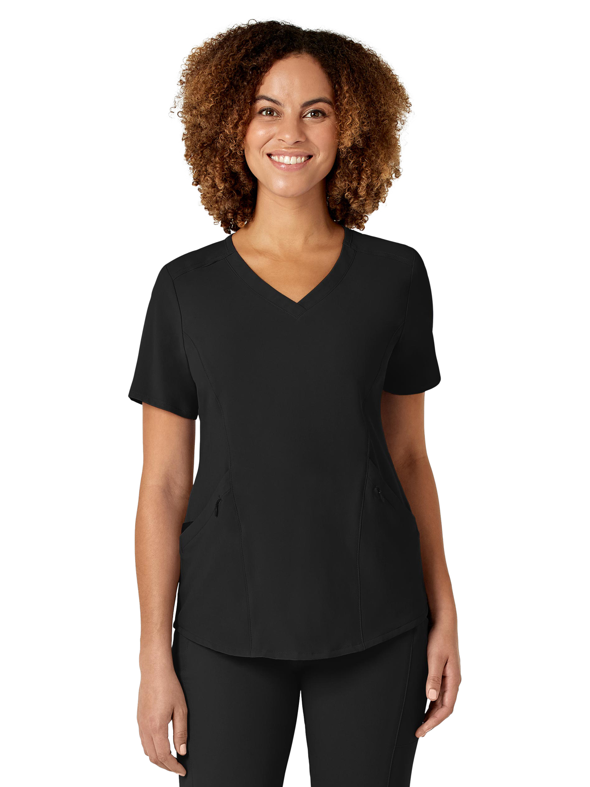 Renew Women's Four-Pocket V-Neck Top