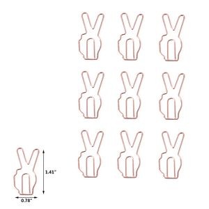 Victory Shaped Paper Clips In Tin Box 5
