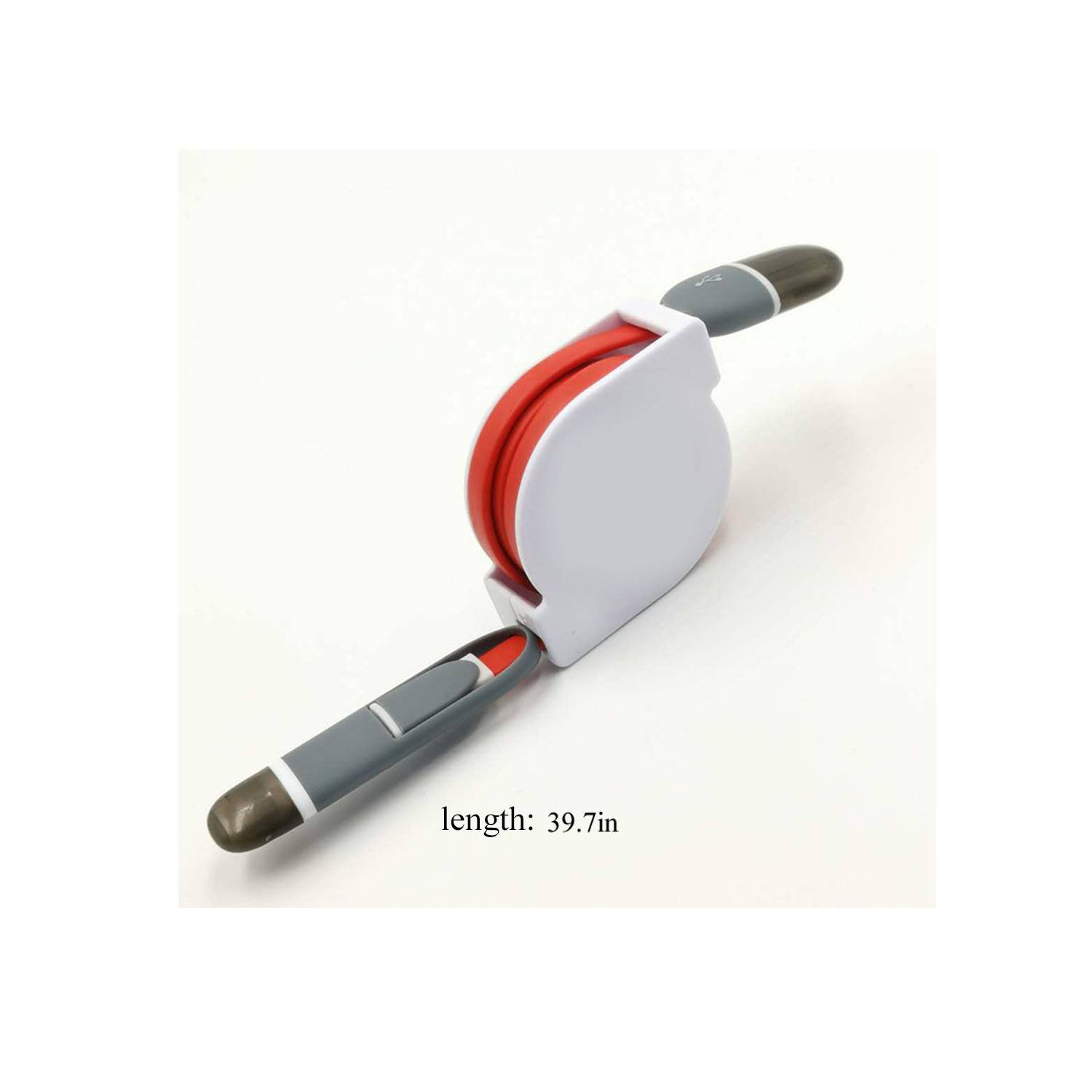 2 In 1 Retractable Multifunction USB Data Charging Cable 5