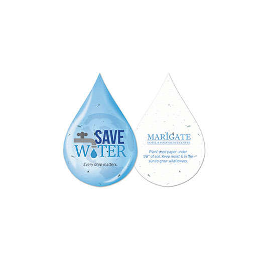 Water Conservation Plantable Droplet Shapes 2