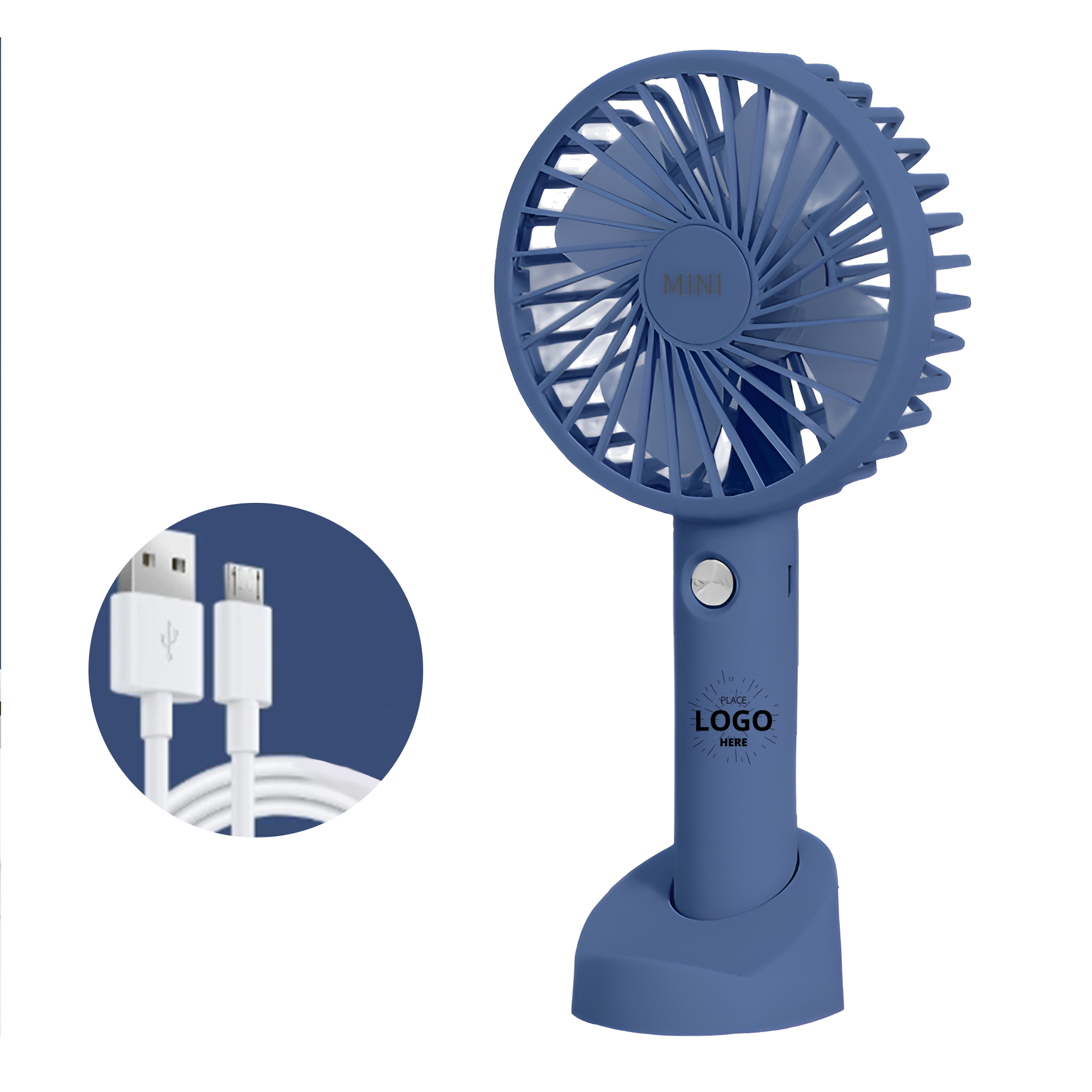 MOQ 50 Portable USB Turbo Fan Compact Rechargeable Design 1