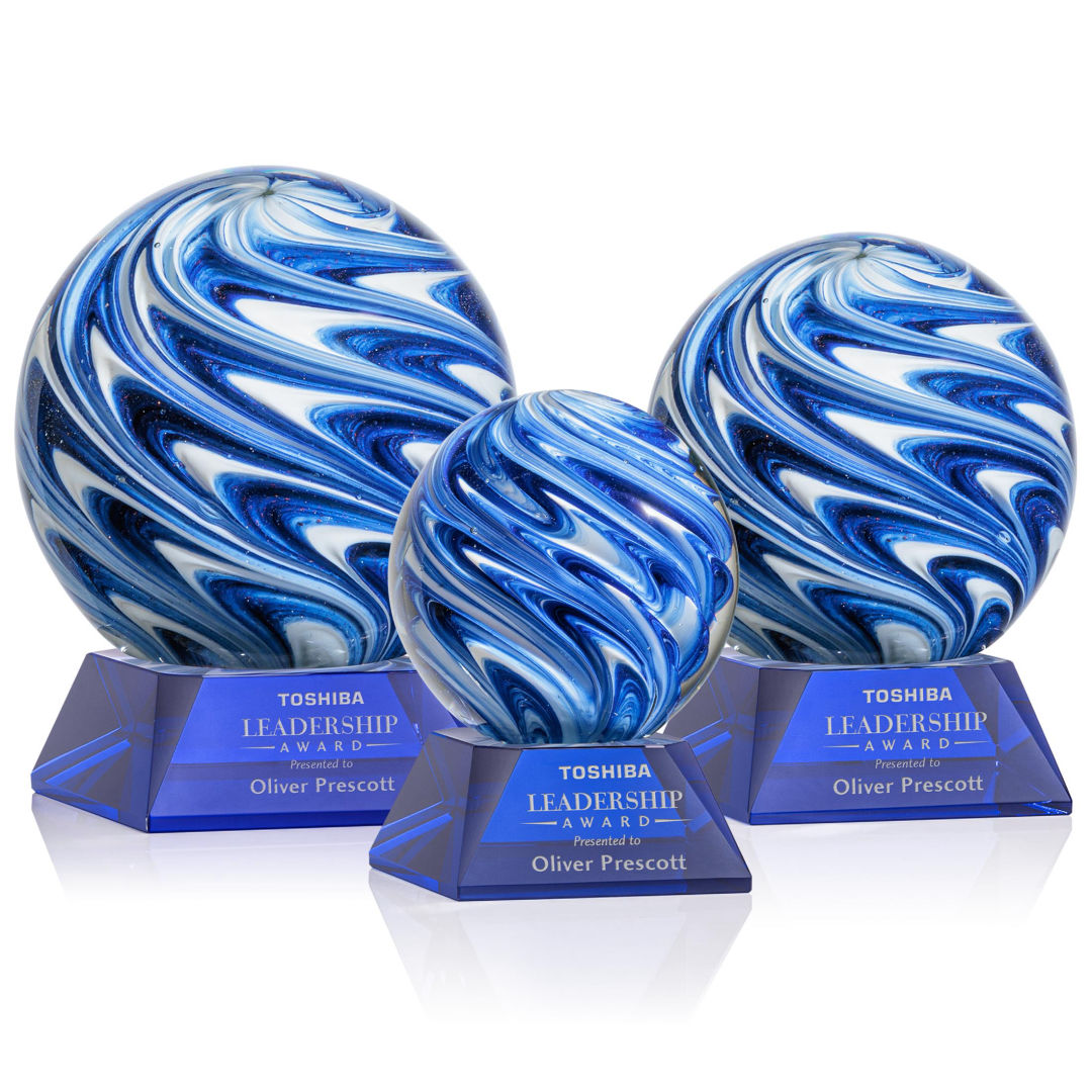 Naples Award on Sheffield Base - Blue 5