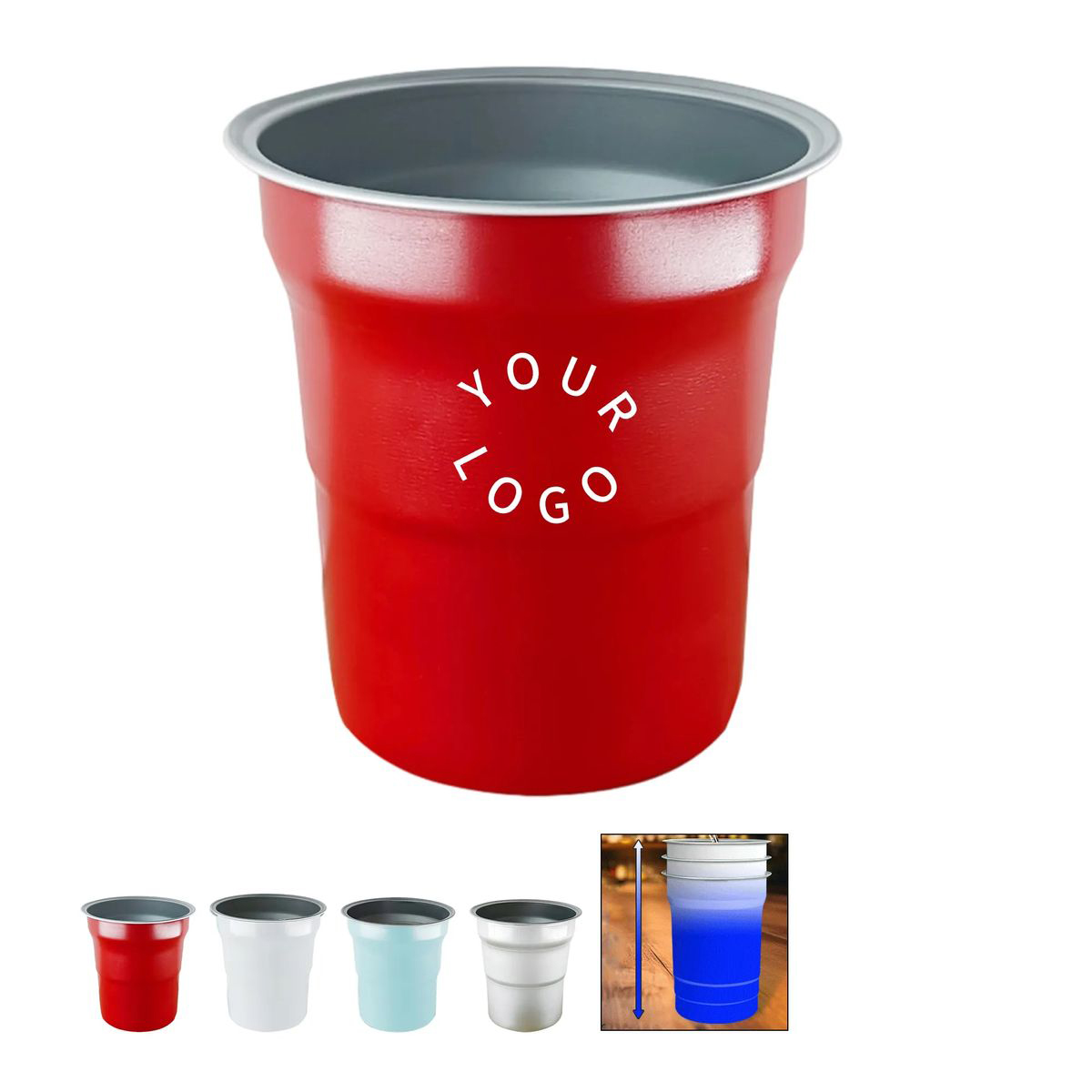 16oz Aluminum Beverage Cup for Barbecue and Outdoor 6