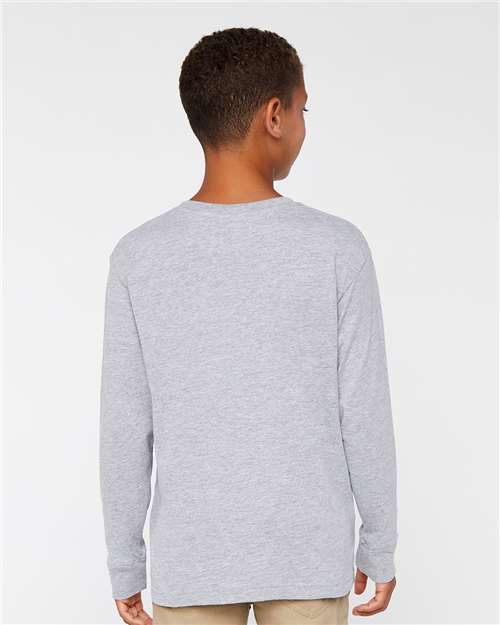 Youth Fine Jersey Long Sleeve Tee - 6201 9