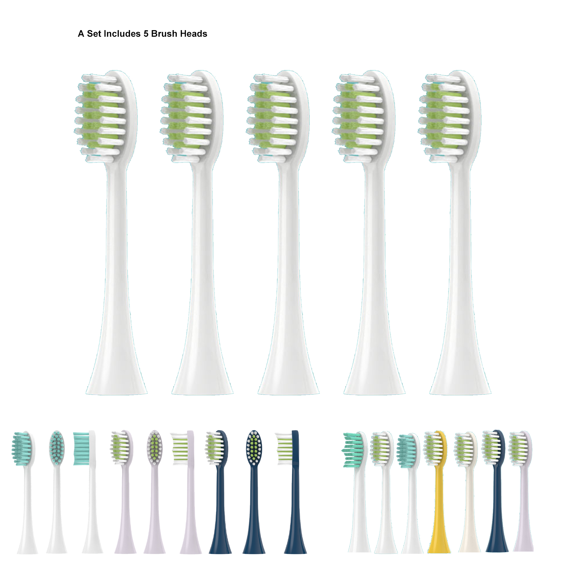 Replacement Toothbrush Heads 2
