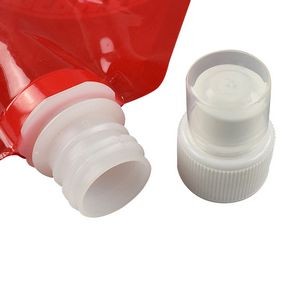 750ml Foldable Water Bag With Carabiner 22