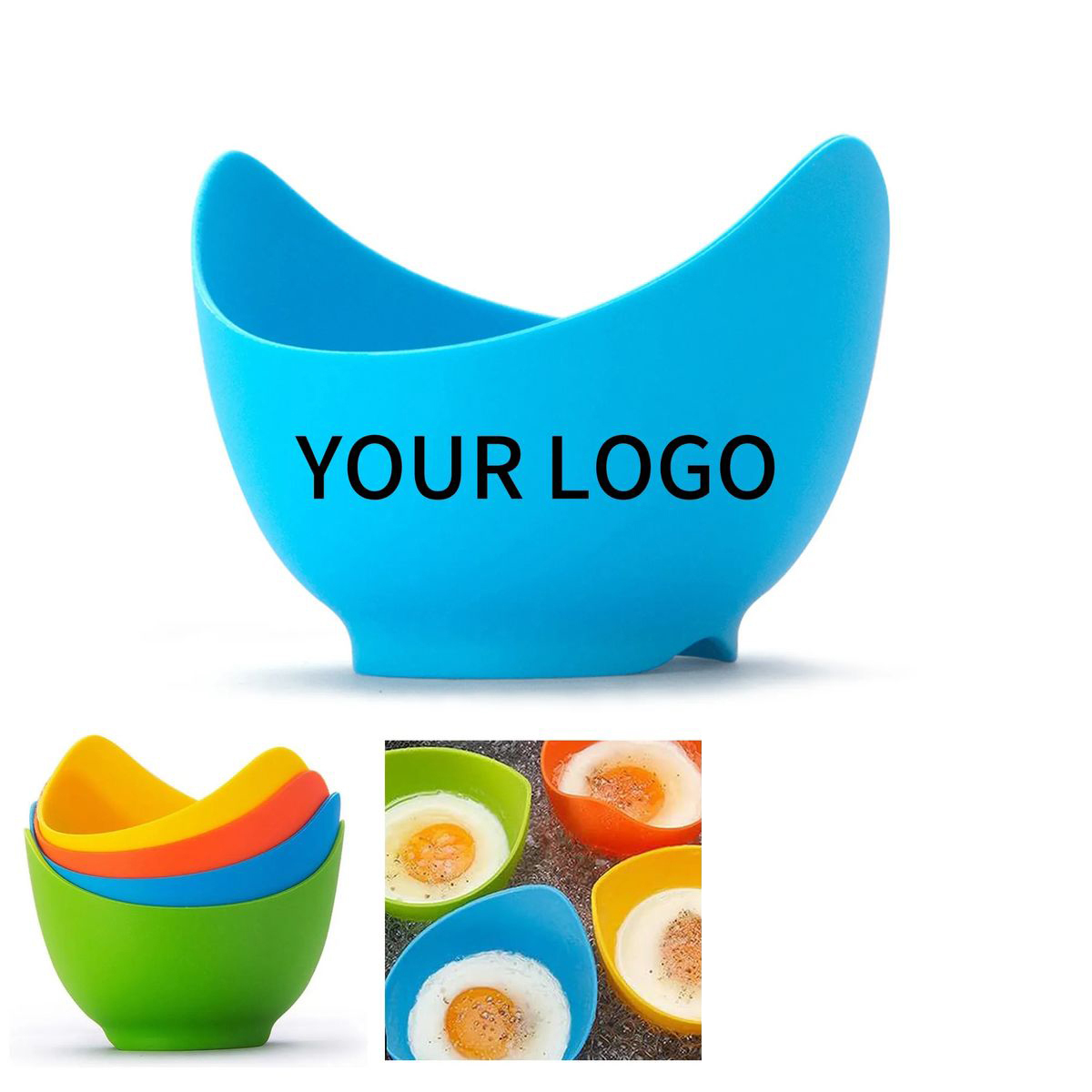 Custom Logo Soft Egg Cup Silicone 2