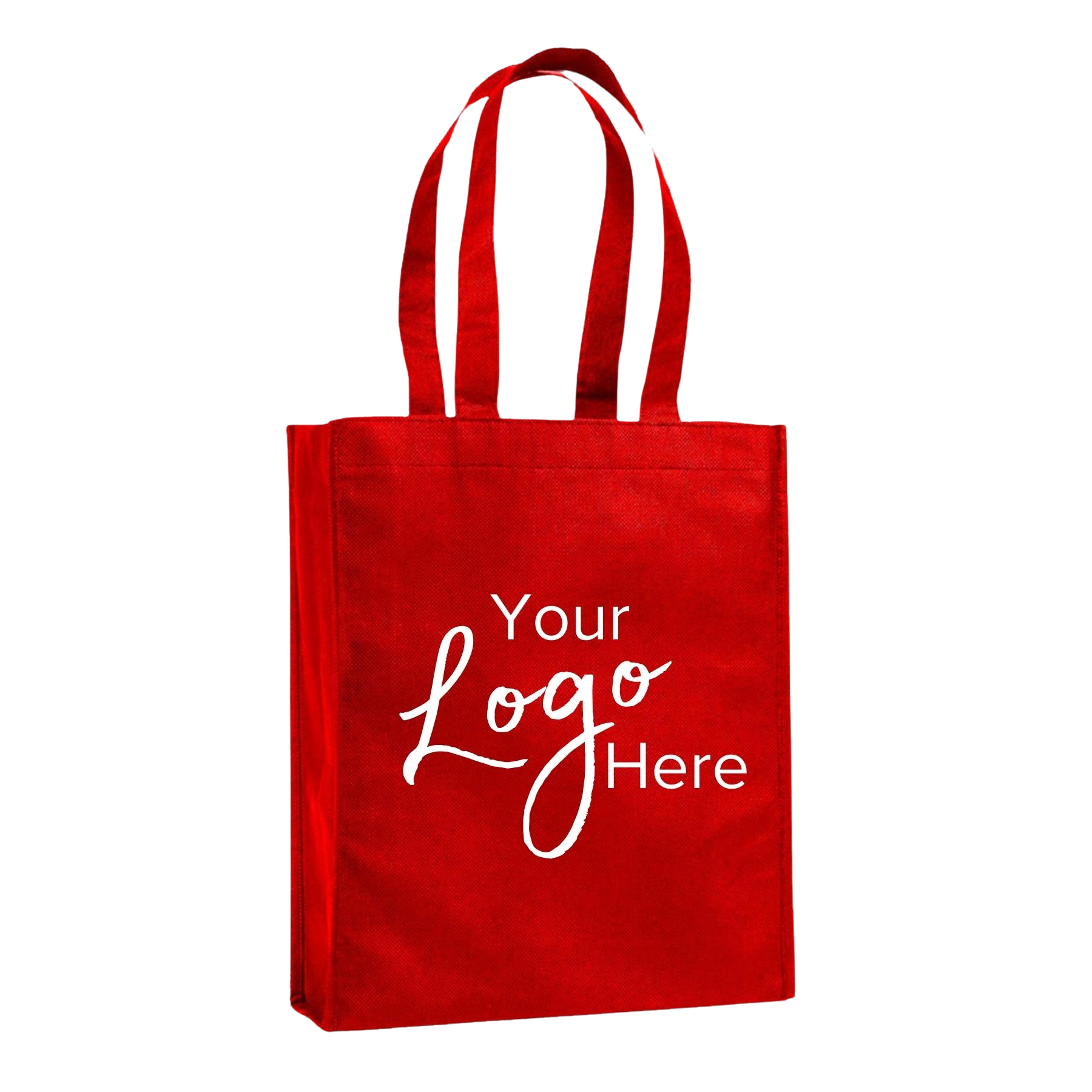 Non-Woven Small Shopper 10"W x 12"H x 3" Gusset Bag 5