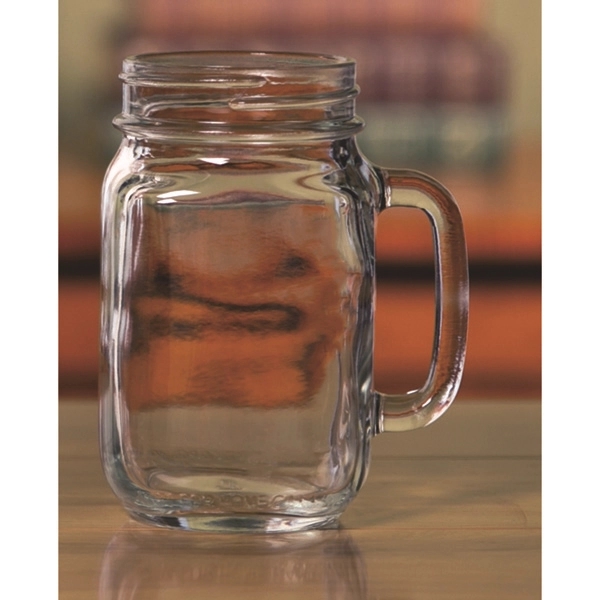 Handled Drinking Jar 3