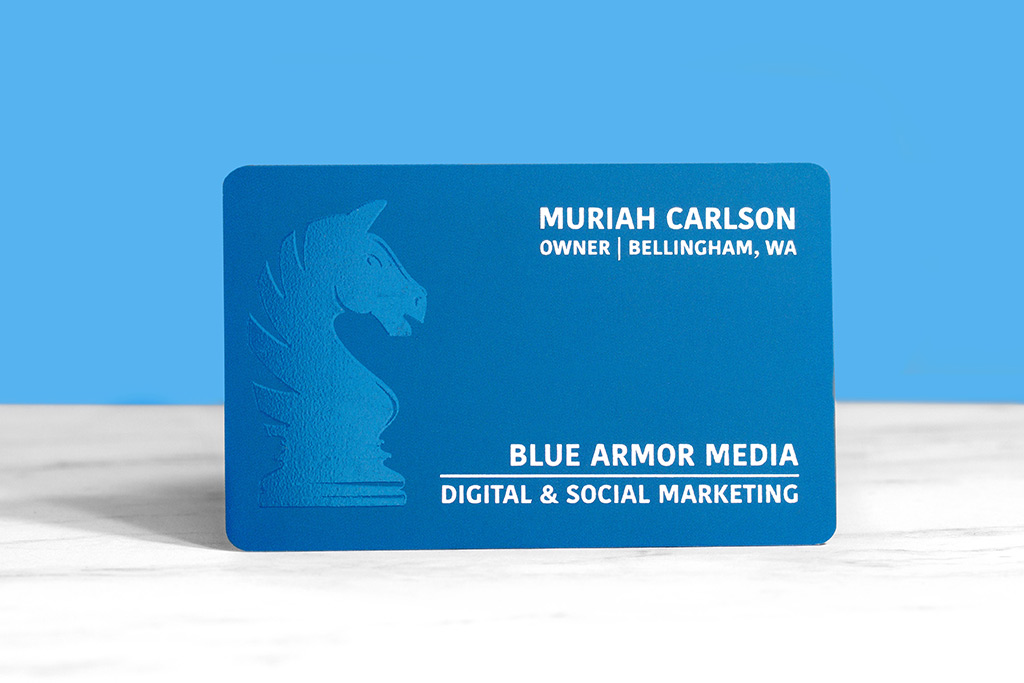 Matte Plastic Business Cards 7