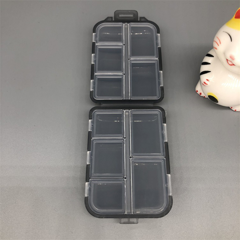 10 Grids Pill Cases Portable Travel Pill Organizer Box 31