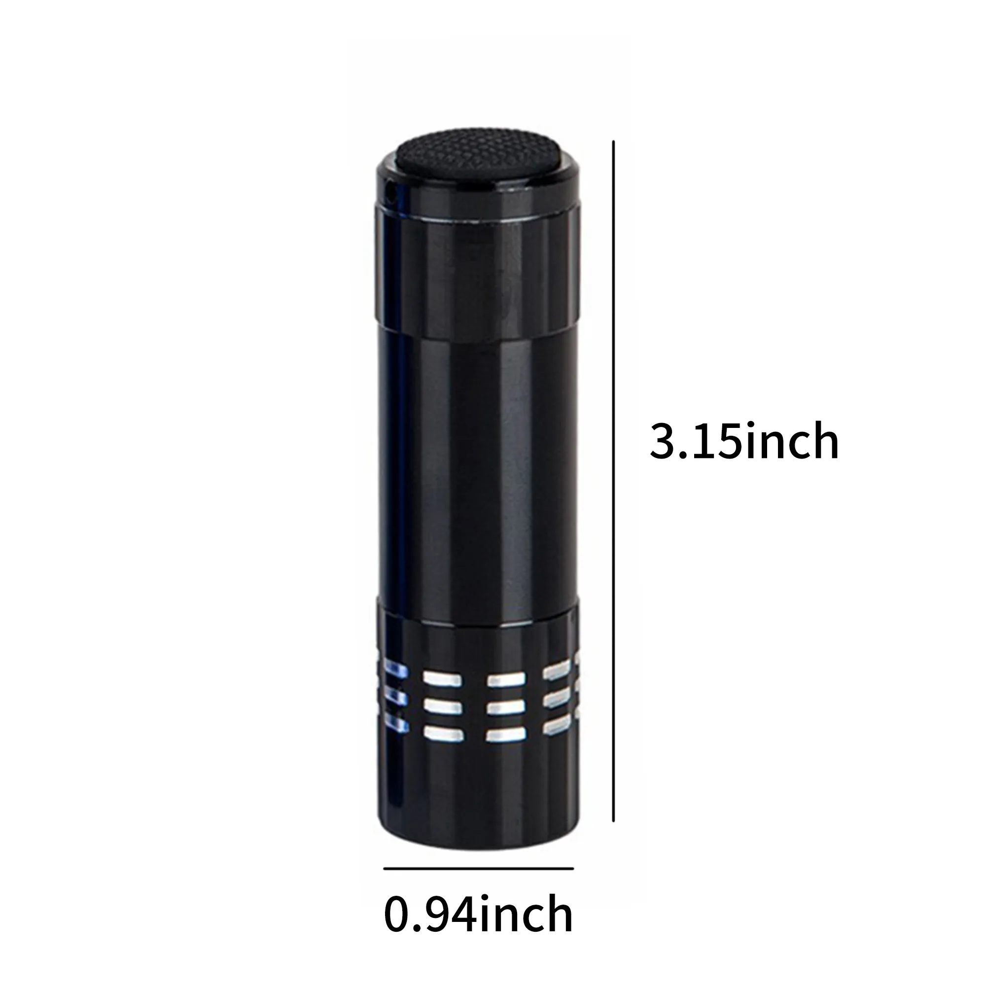 Aluminum Alloy Purple Light Sterilization Flashlight 6