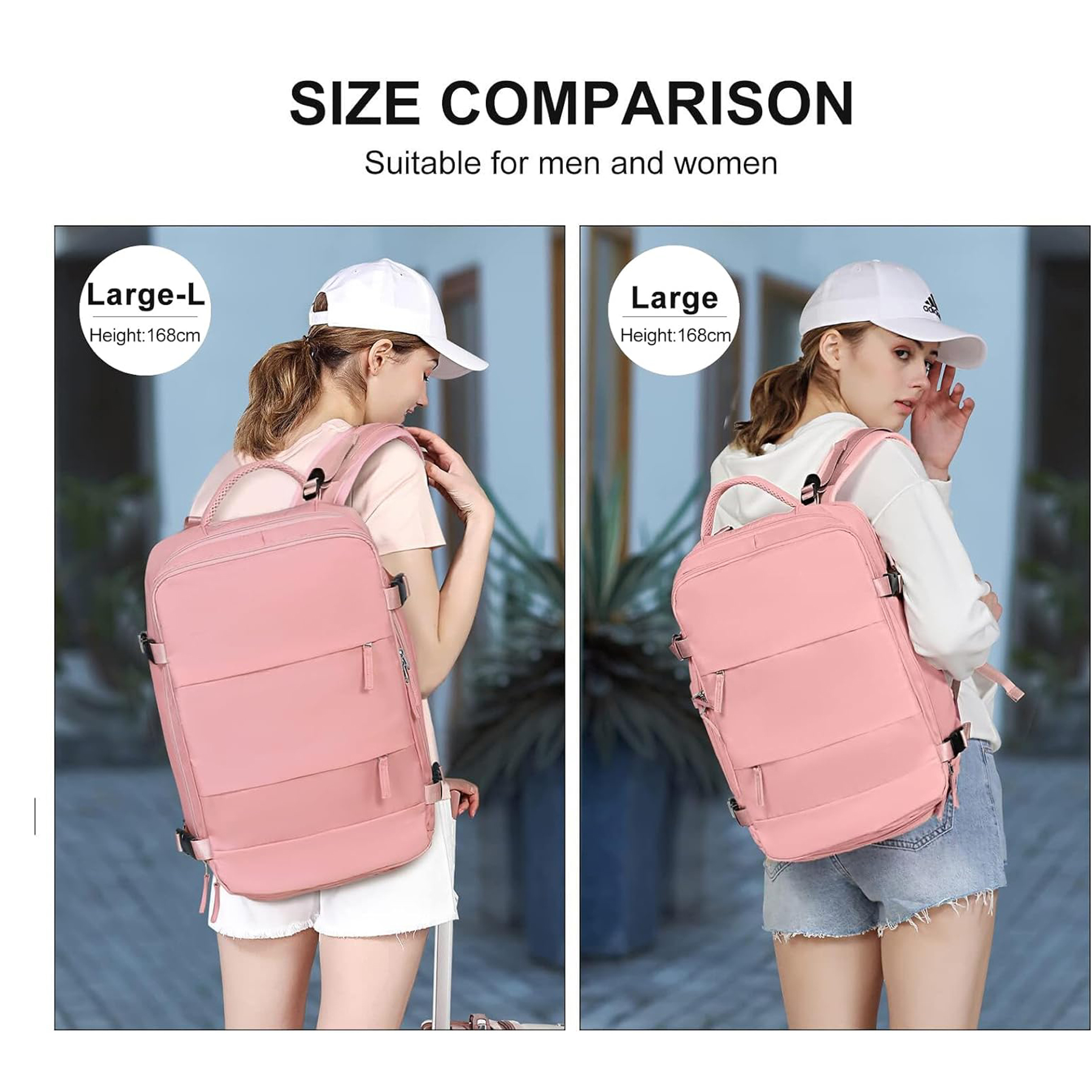 Large Laptop Travel Backpack for Men & Women 5