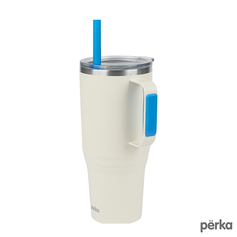 Perka® Portofino 36 oz. Double Wall Recycled Stainless Steel Travel Mug 18