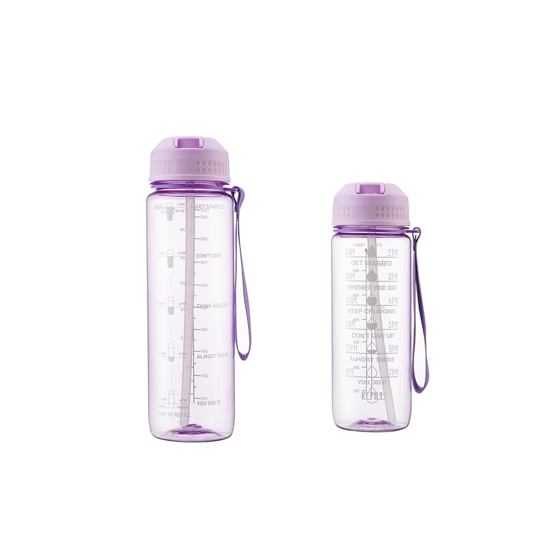 32 oz 24 ozBuilt-in Straw Water Bottle 3