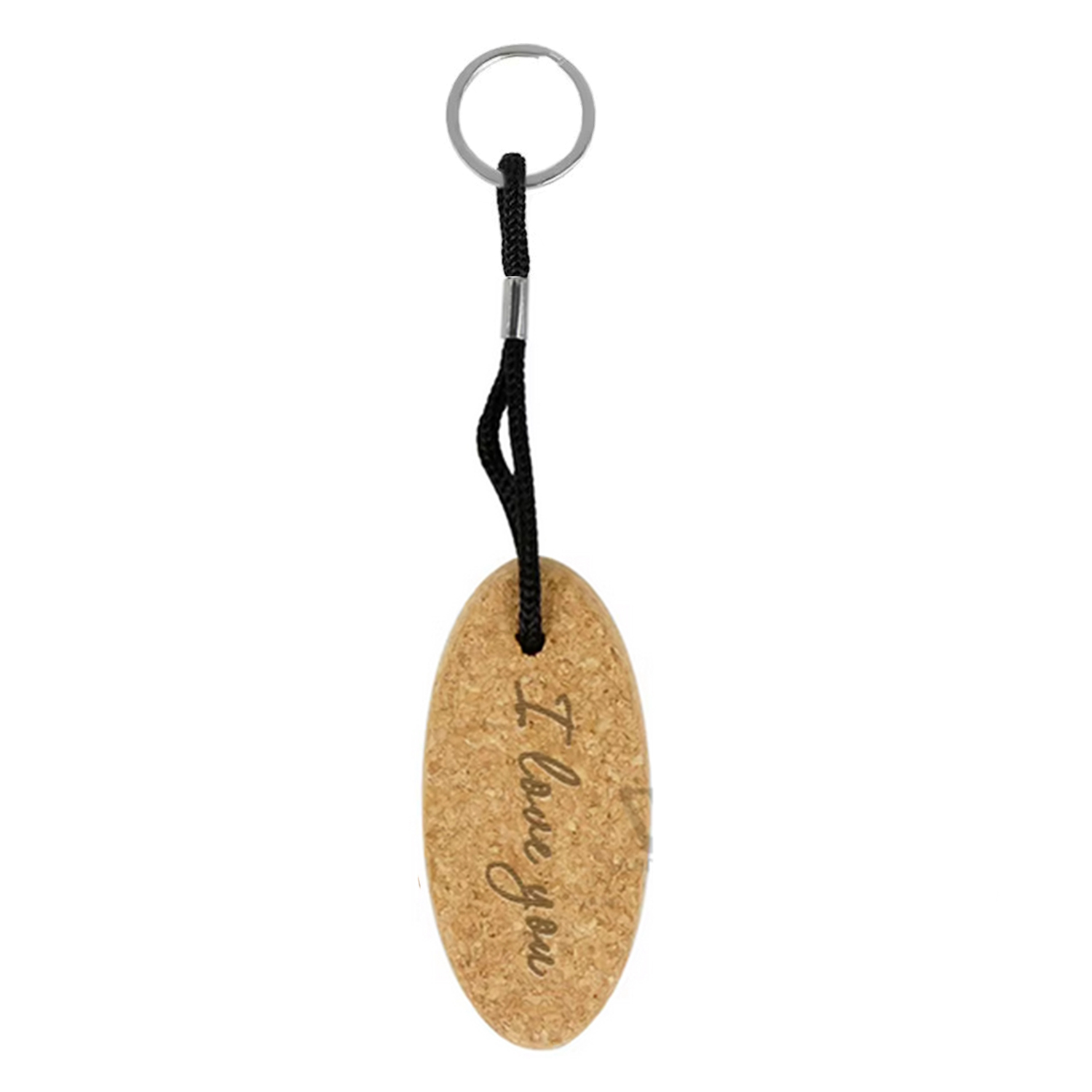 Eco-friendly Floating Cork Keychain 2