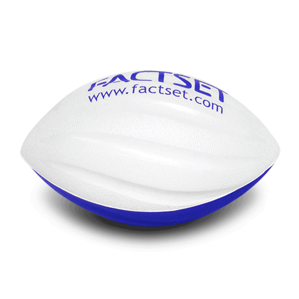 8" Aero Specialty Football - White Top 4