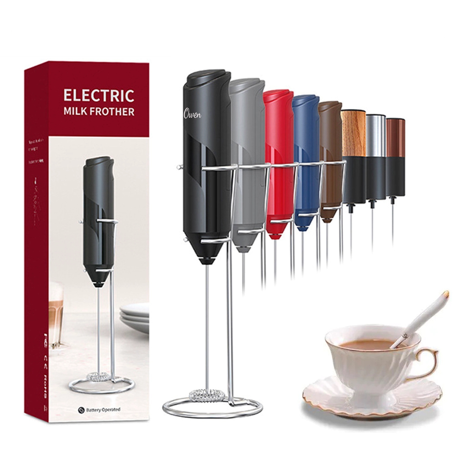Handheld Milk Frother Coffee Mixer 2