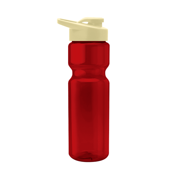 Blazer 28oz Transparent Bike Bottle w/Drink-thru Lid 2457