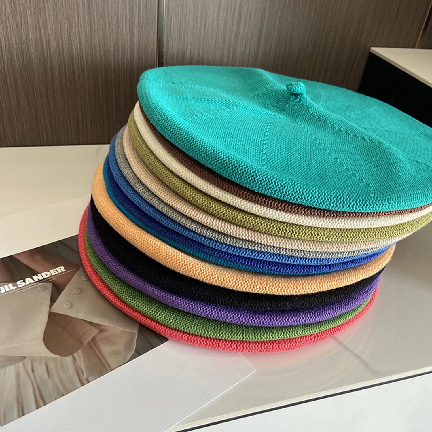 Thin Breathable Beret 5