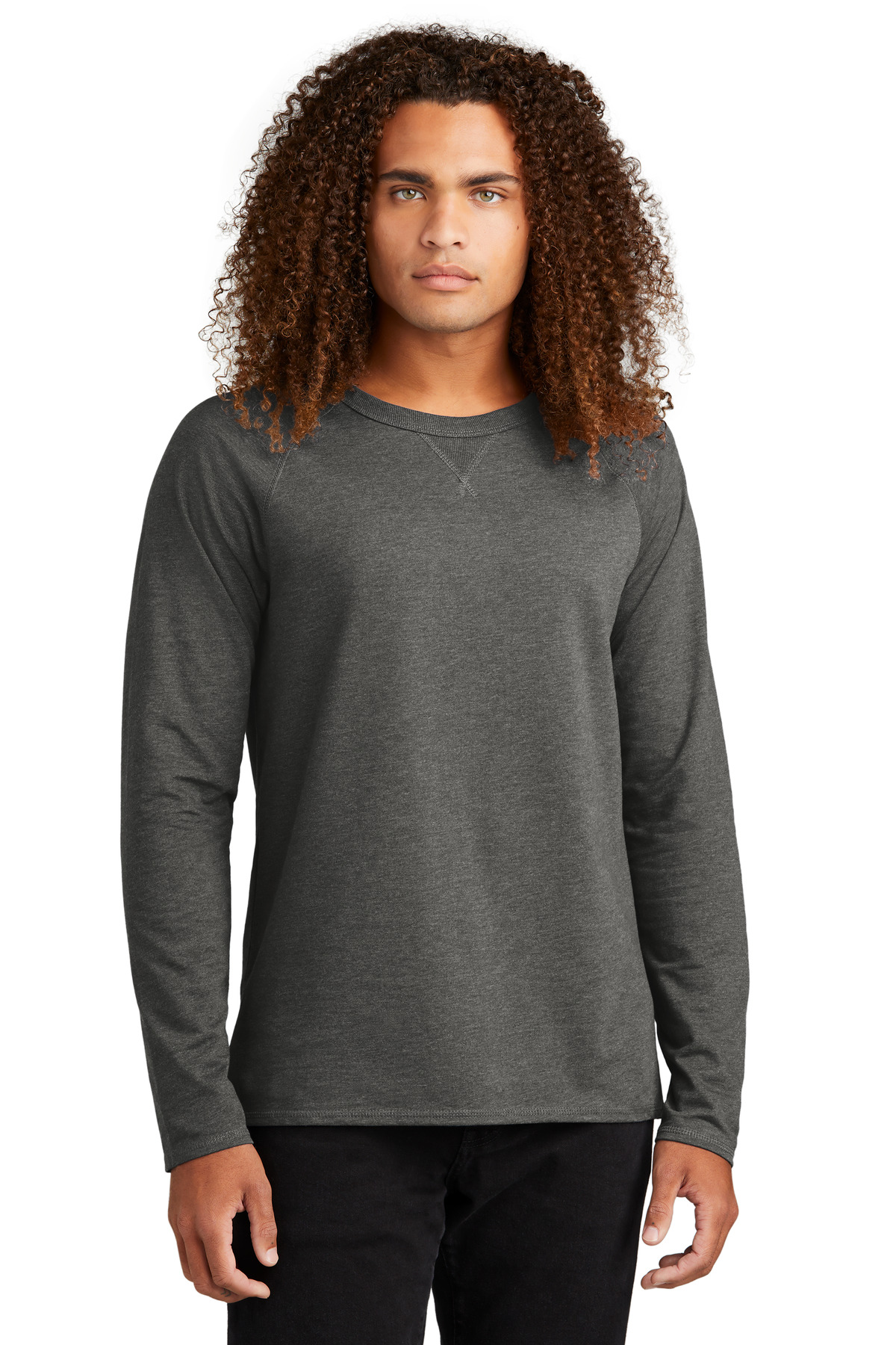 District Featherweight French Terry Long Sleeve Crewneck DT572 6
