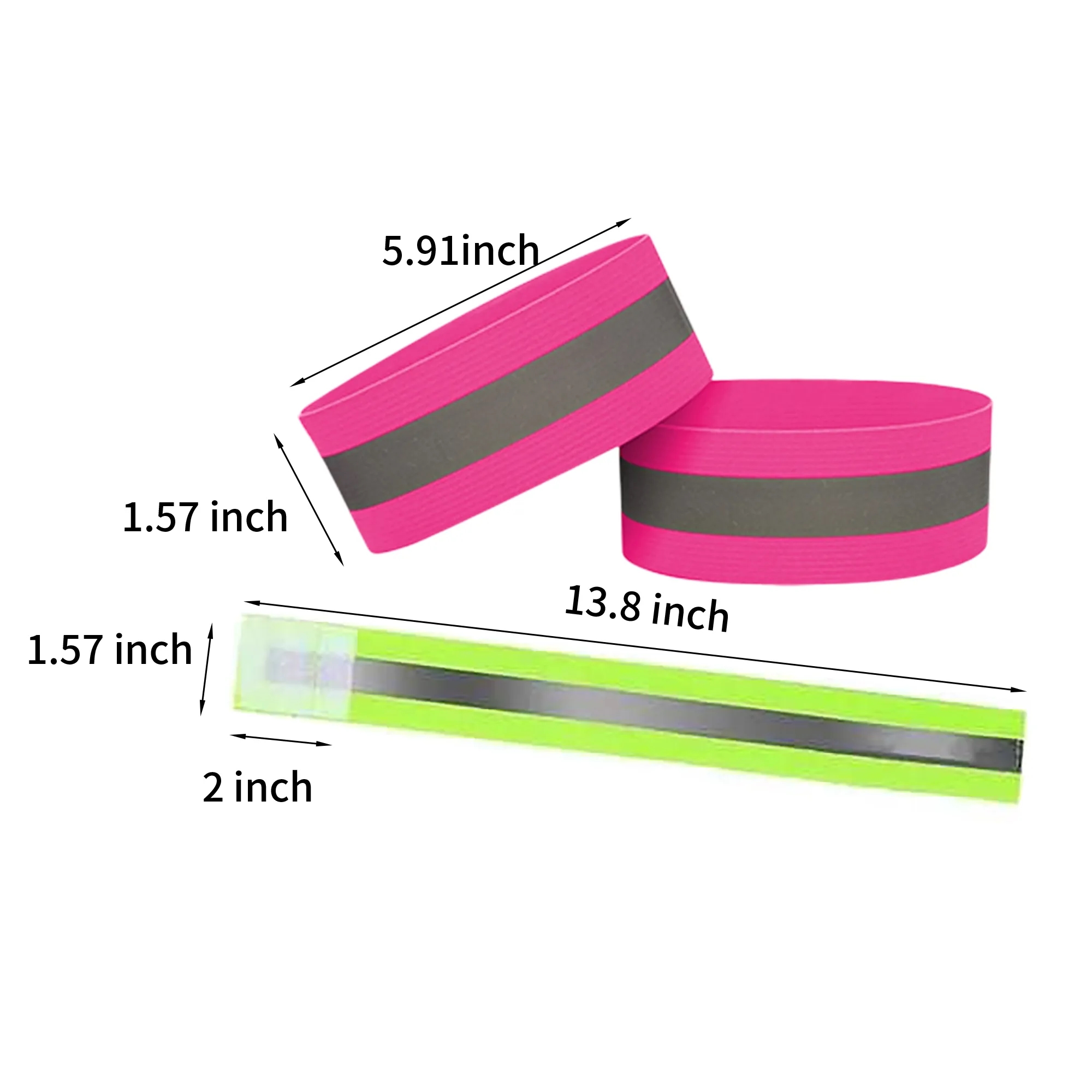 Reflective Wrist Strap for Increased Safety and Visibility 8