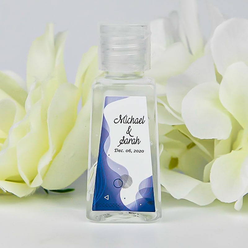 1oz Custom Hand Sanitizer Triangle Bottles 11